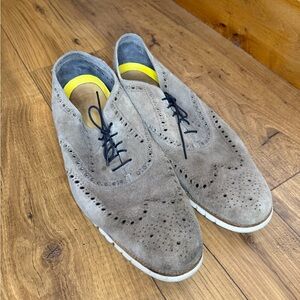Men's Cole Haan Suede Oxford Shoes